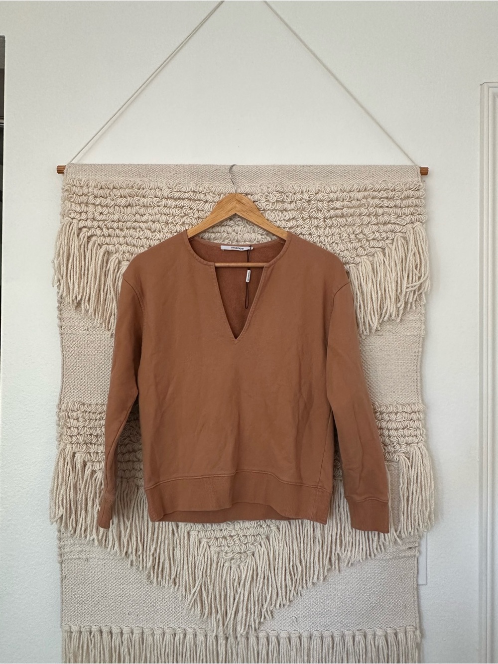 Thakoon Deep-V Neck Sweatshirt